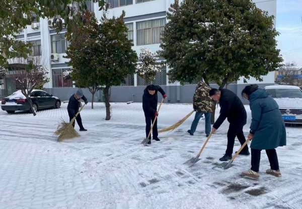 紡織公司以實際行動筑牢冬季安全生產防